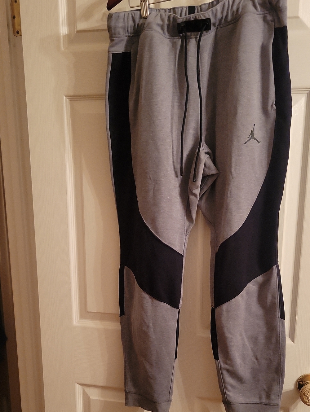 Jordan Gray and Black Performance Joggers Worn Once
